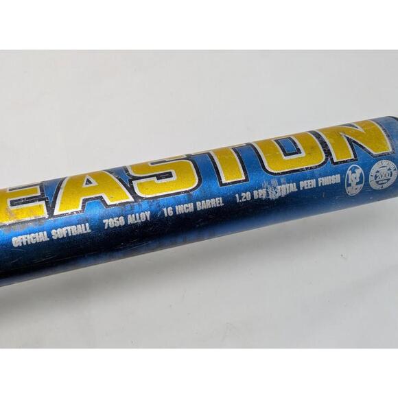 Easton Reflex Extended SX40B 33/23 -10 7050 Alloy Official Softball Bat Blue - Picture 5 of 9